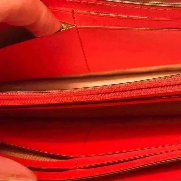 Kate Spade Leather Jackson in Stoplight Small Tab Crossbody Purse - Picture 14 of 17